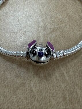 Pandora Silver Stitch Bracelet 7 inches new new no box